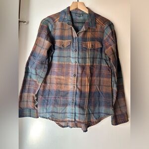 Toad & Co reform flannel shirt